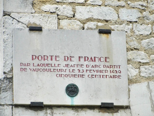 Vaucouleurs, le village d'où partit Jeanne d'Arc pour Chinon...
