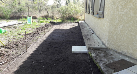 Réalisation d'une terrasse