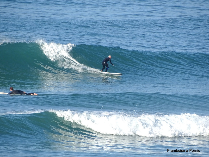 Biarritz - Surf à Milady beach 