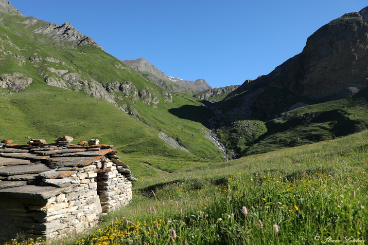 Montée vers le col de Bellino 2800m