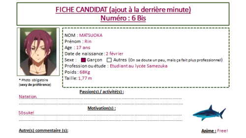 FICHE CANDIDAT