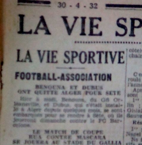 benouna ali au fc sète