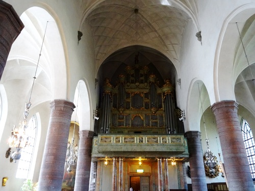 Stockholm: autour de l'église Zainte Claire et de la place Gustave Adolphe (photos)