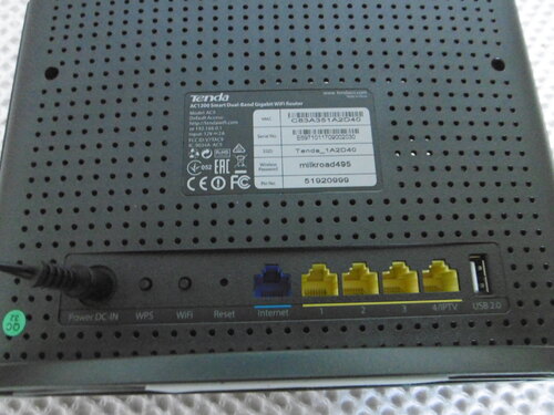 Tenda routeur wifi 1200Mbps gibabit