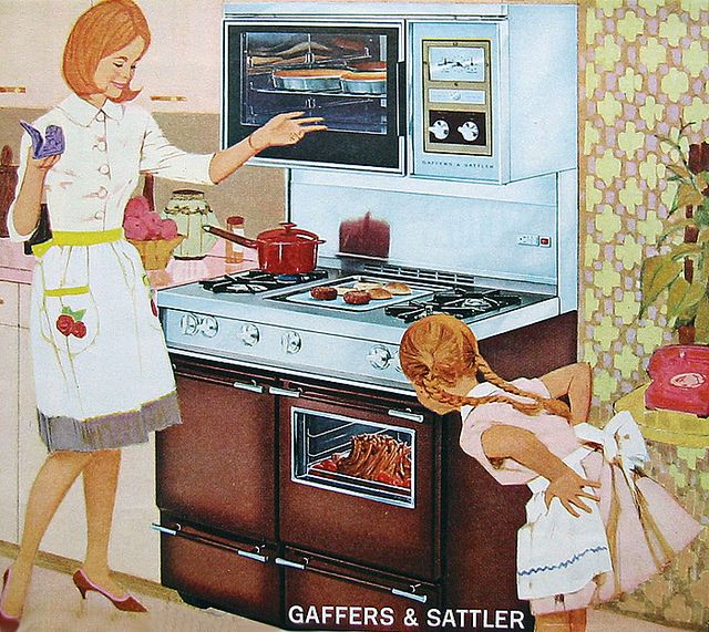 1964 kitchen range by jarmie52, via Flickr