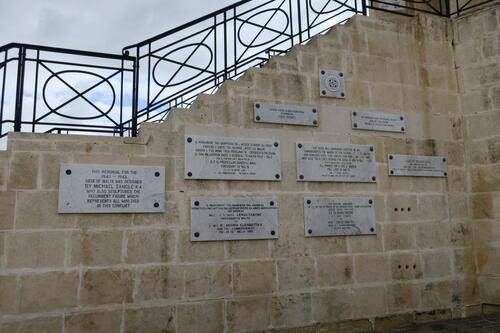 Le monument aux morts du Siège Bell à La Valette