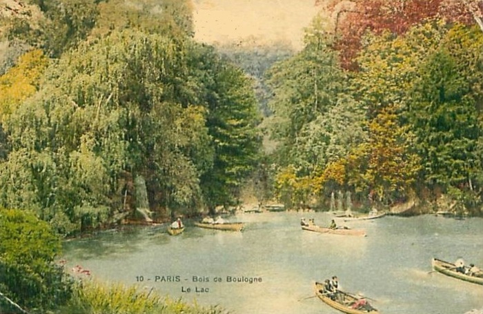 Le lac du Bois de Boulogne 