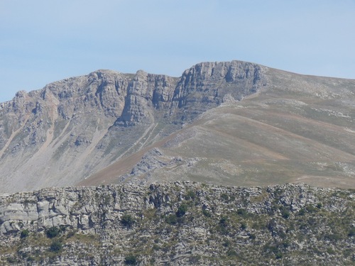 Montagne de Mélan (préalpes de Digne)
