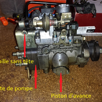 Fuite pompe injection Bosch sur moteur Peugeot DW8 - Peritus