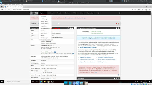 Installation Proxy Squid dans pfsense