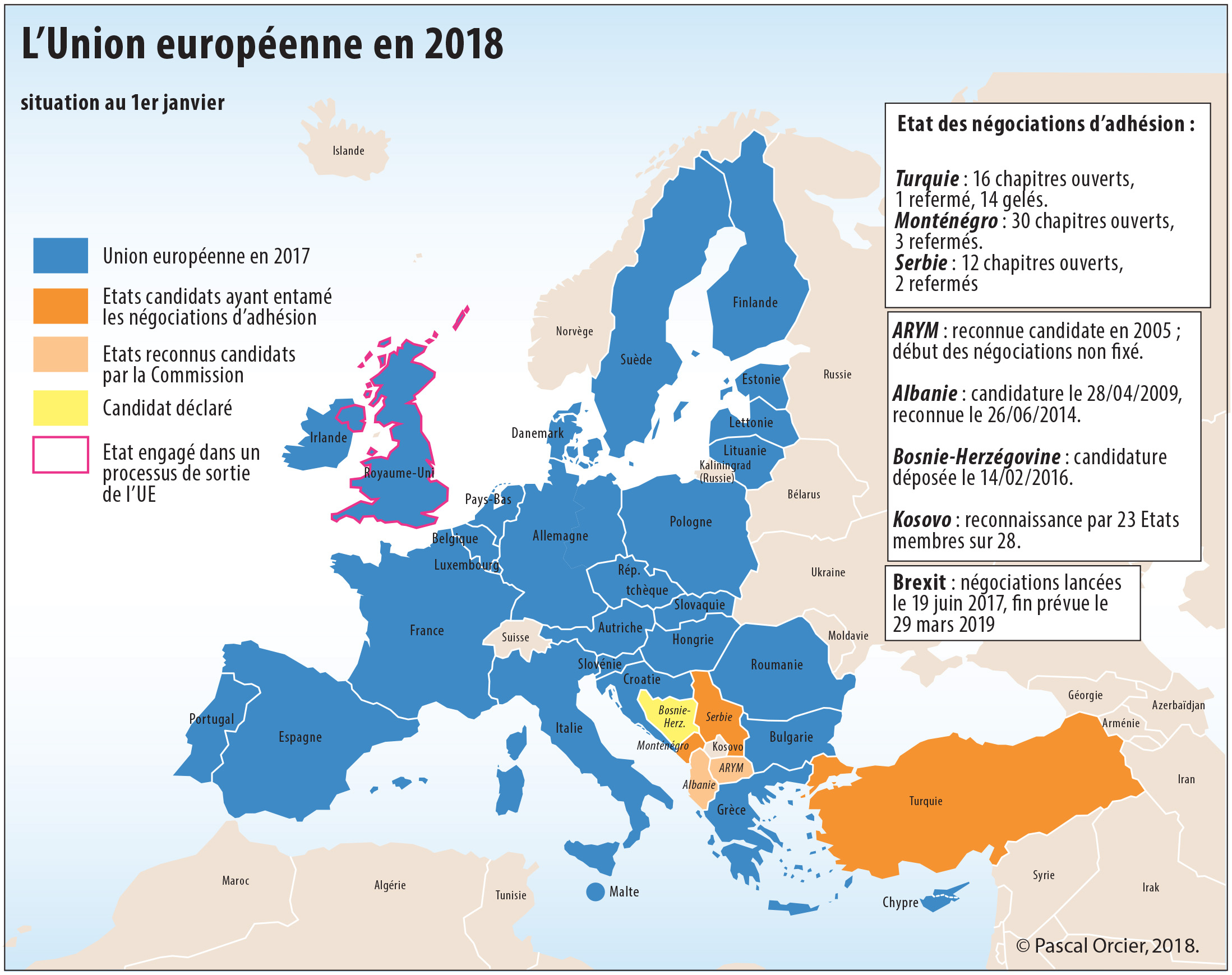 L Union Européenne Et La Démocratie Hggsp Les territoires de l'Union Européenne - JMGoglin