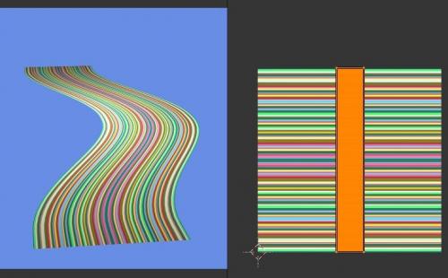 Presser la touche F12 pour faire un rendu de la piste