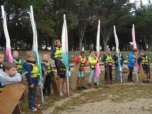 La première séance de voile (2)