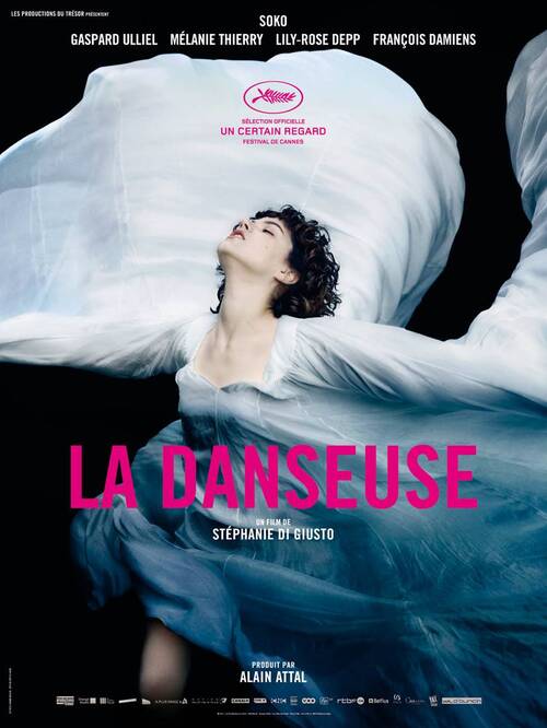 La Danseuse avec Soko, Gaspard Ulliel, Mélanie Thierry, Lily-Rose Depp, François Damiens - Le 28 septembre 2016 au cinéma