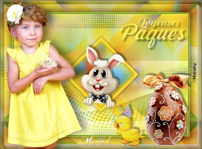 Joyeuses Pâques - Happy Easter ! Tuto 2