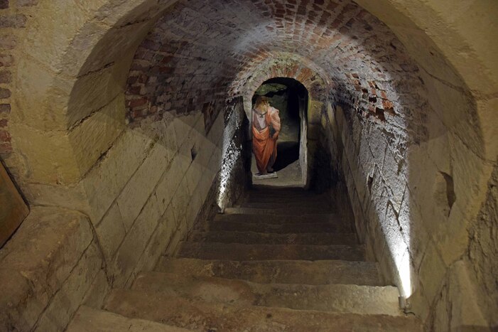 J2 - Amboise - Le Clos Lucé - Le souterrain menant au château royal