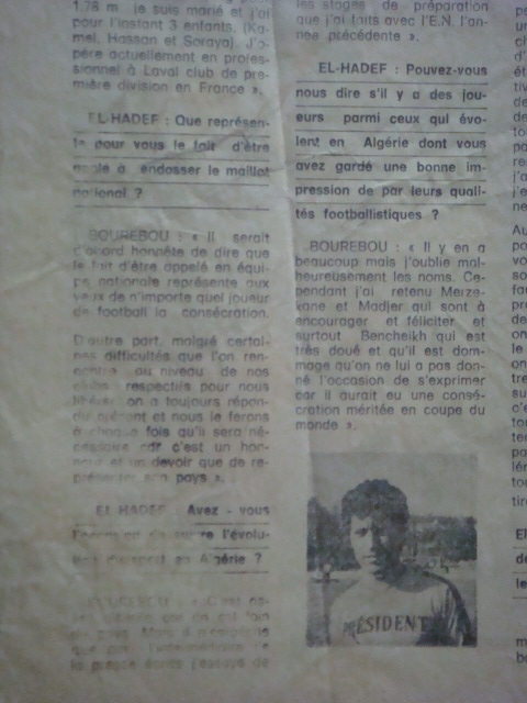 bourebou parle de bencheikh