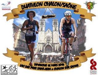 Duathlon Chalon sur saône dimanche 15 mars