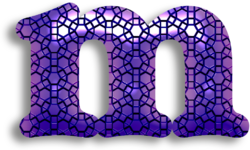 Alphabet Minuscules Violets