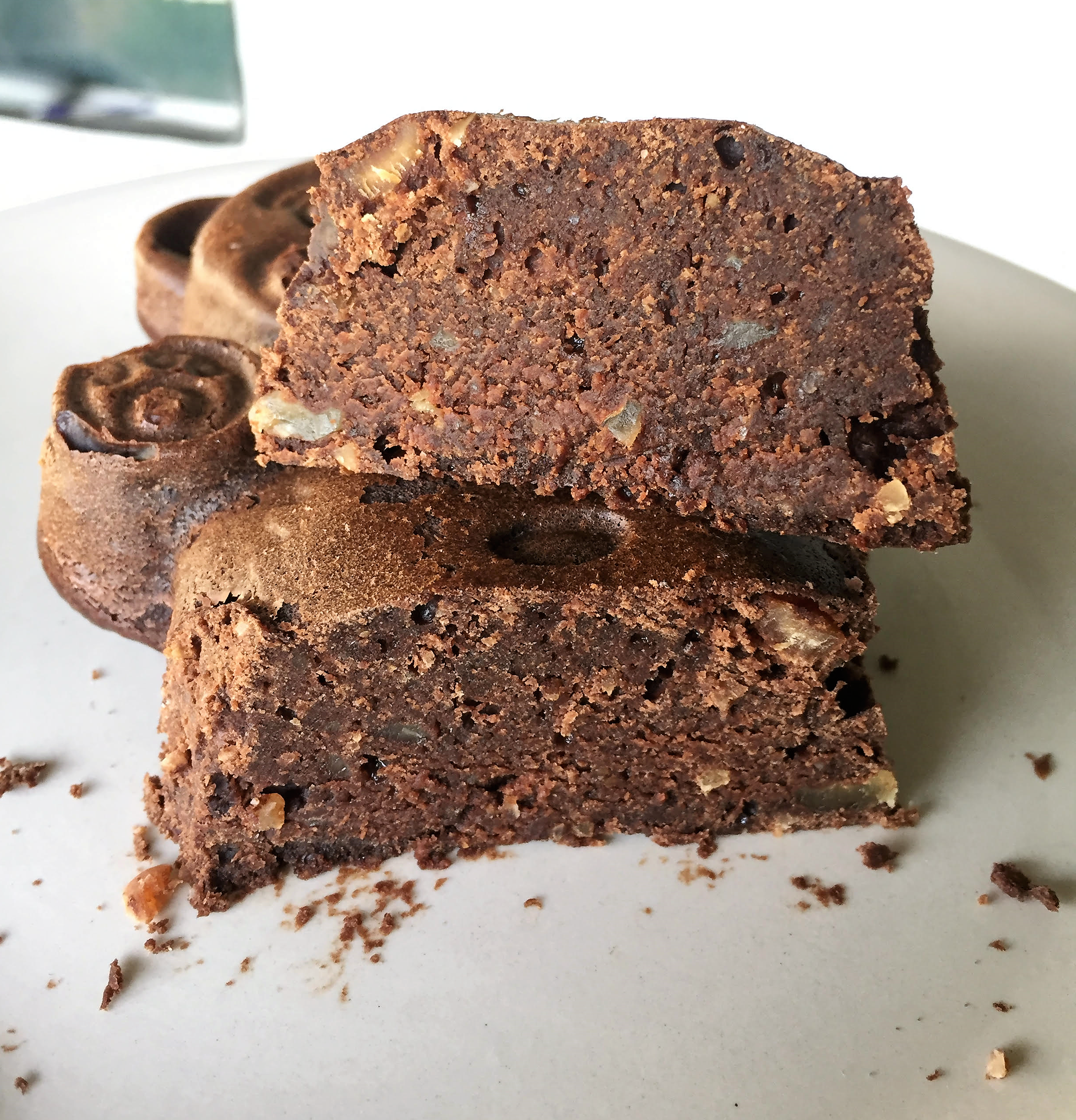 Brownie Aux Noix Sans Matiere Grasse Ajoutee Ni Sucre Aujourdhui Je Change