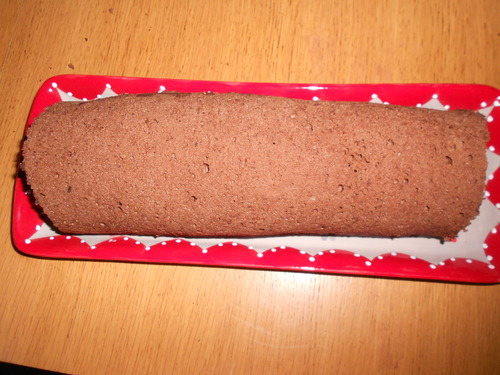 La bûche de Noël au chocolat noir : corsée et sans lactose !