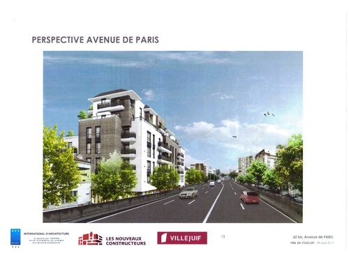 Les détails du nouveau projet angle rue REULOS / 62 Av. PARIS