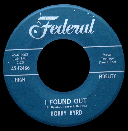 Bobby Byrd Federal Records 45-12486 [ US ]