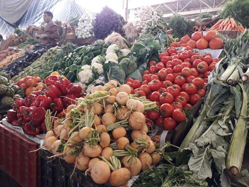 des légumes variés