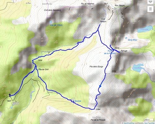 Le massif du Madres