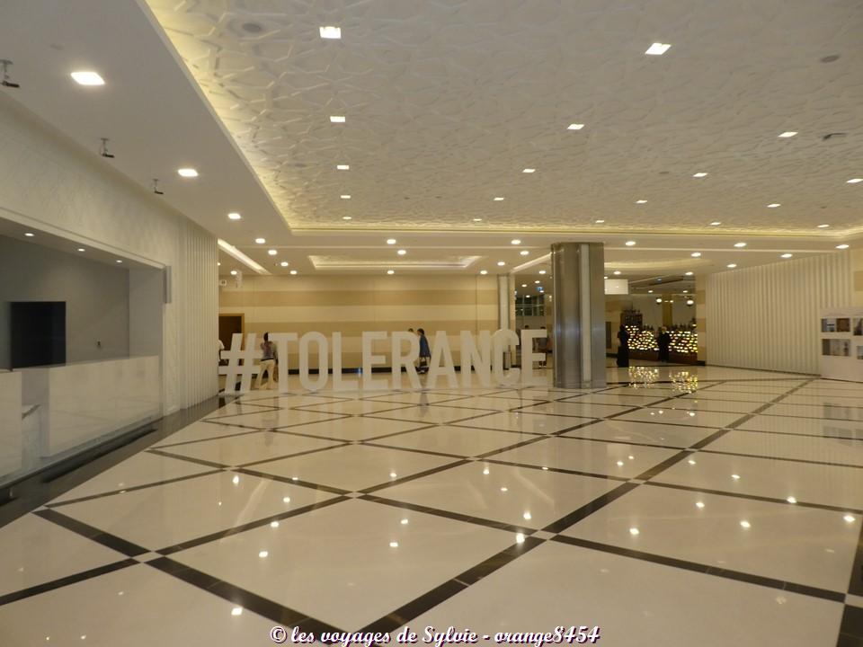 ABU DHABI MOSQUÉE Cheikh Zayed MALL ENTREE