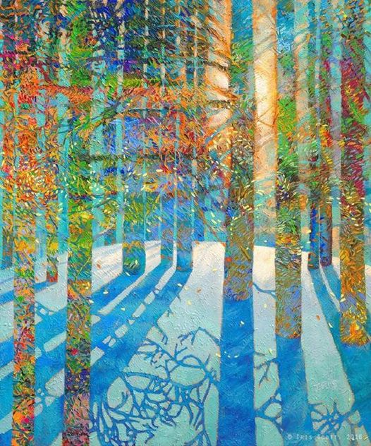 Peut être une représentation artistique de arbre