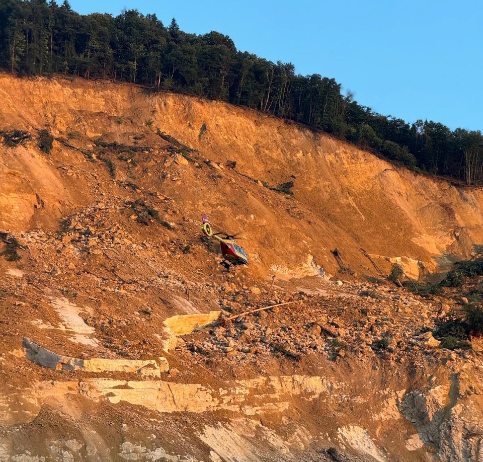 Impressionnant : un pan de montagne tombe à 15 km de chez moi