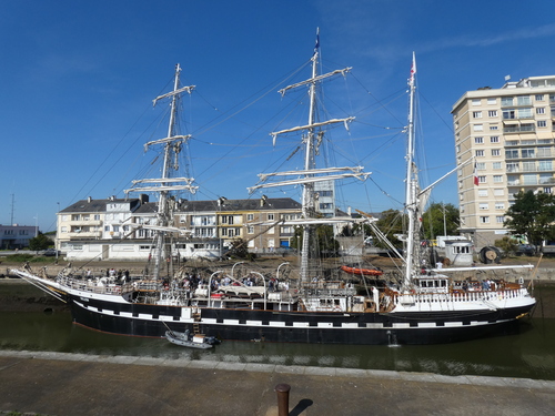 Le BELEM au port de Saint-Nazaire