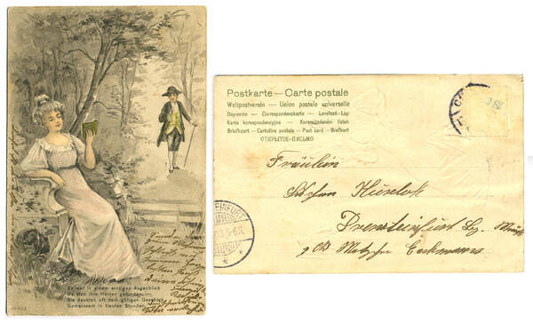 Les Allemands, eux-aussi, ont toujours envoyé de belles cartes de vœux !