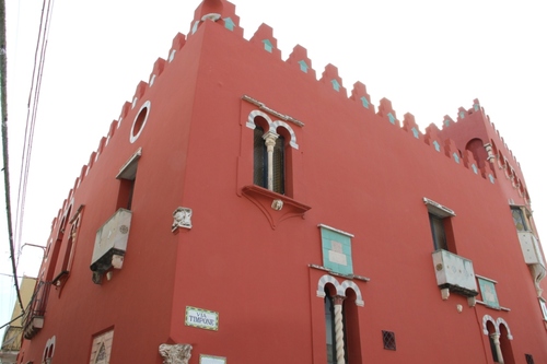 La villa Casa Rossa à Anacapri