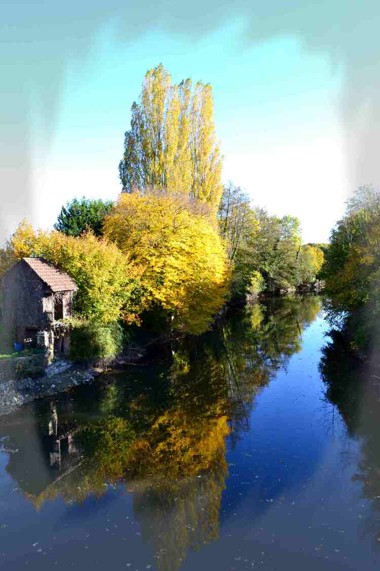 Reflets d'automne - Cliché pris dimanche dernier