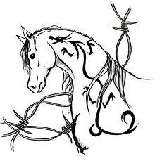 (re)dessin de chevaux 