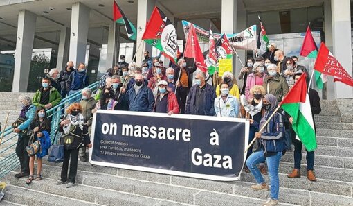 À Brest, une veillée de solidarité avec le peuple palestinien. ( LT.fr-19/05/21-19h06 )