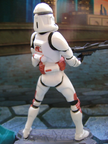 CLONE TROOPER (Build your Army Red Clone Standing)