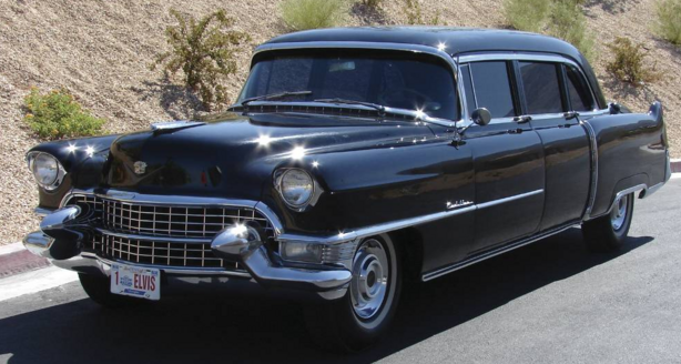 ELVIS et sa  1955 Cadillac   75 Fleetwood Limousine