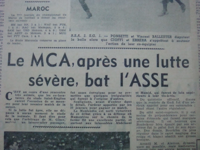 19.10.1952 ASSE-MCA 0-1
