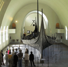 le navire d'Oseberg -mausolée