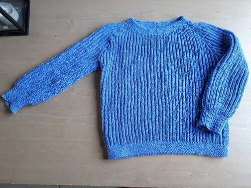 Mylène - Tricot : Pull Mungoche, sample knitter