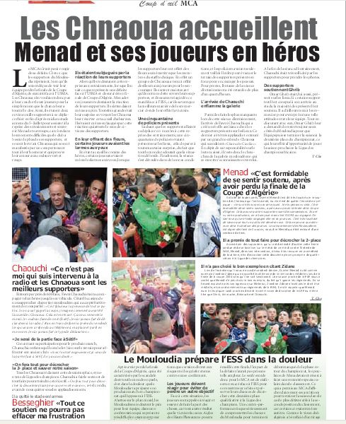 La reprise après la finale raté