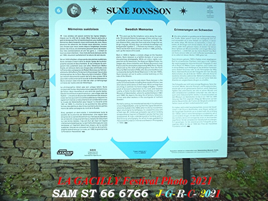 N° 06  SUNE JOHSSON   A. L. P. 2021 L-G  3/3  D  30-09-2021