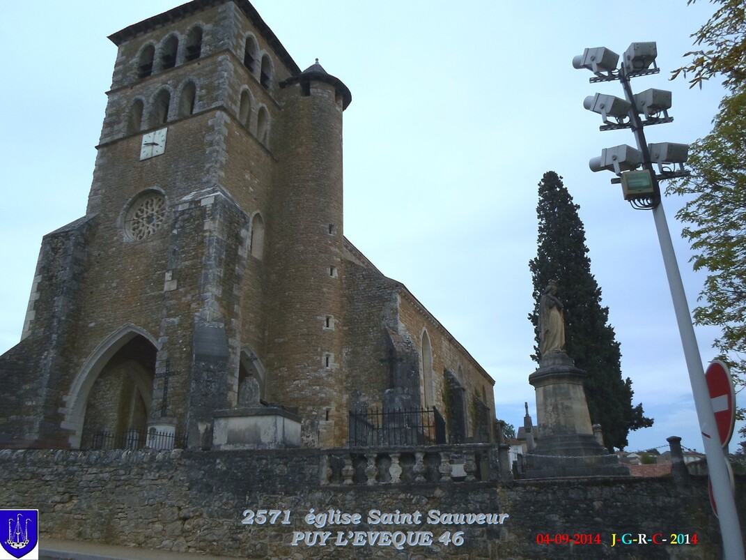 EGLISE SAINT SAUVEUR PUY L’ÉVÊQUE  46 04/09/2014 D 09/02/2015