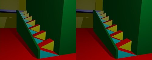 Escalier moderne et spéciale