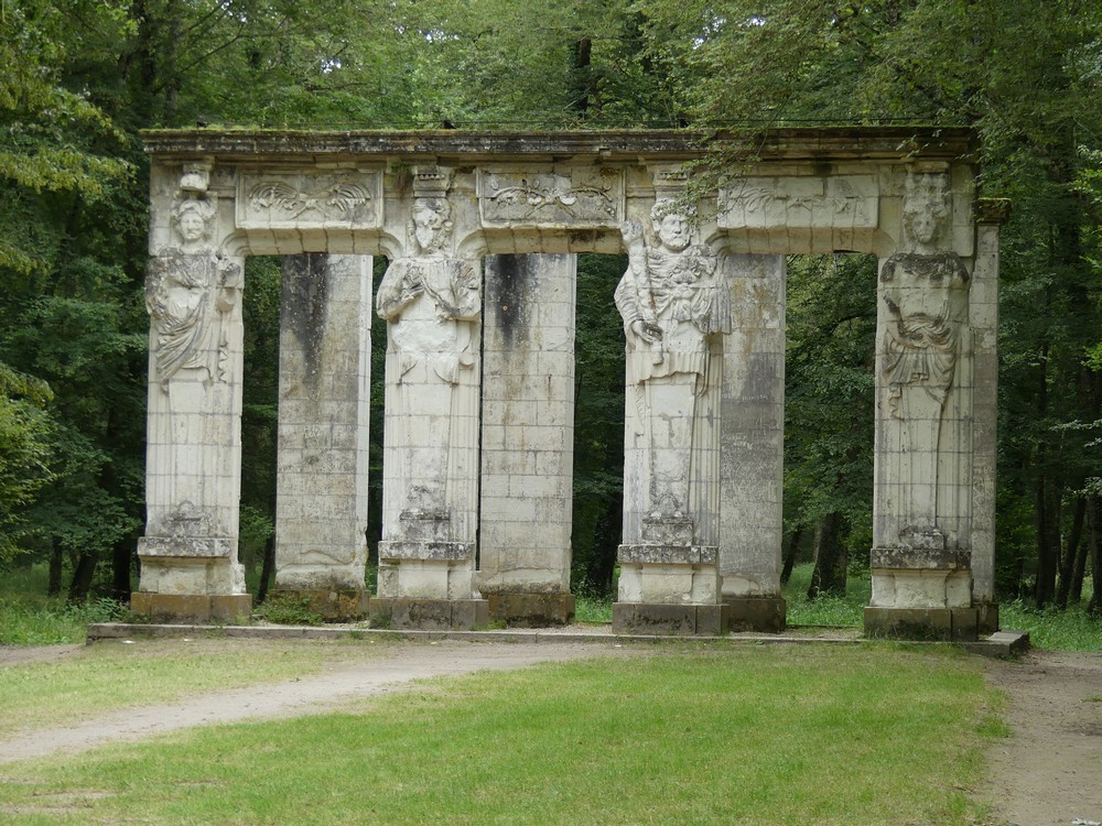 Les jardins du château de Chenonceau...