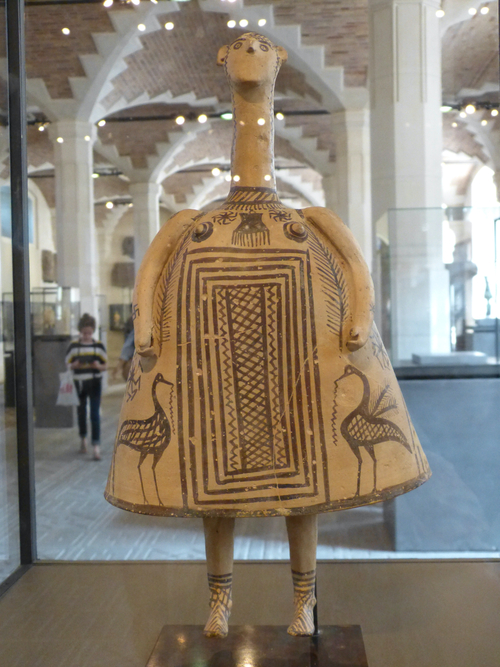 L'idole cloche de Béotie au Louvre