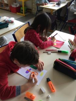 Les arts visuels au CE1 B